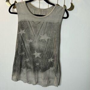 Chaser Stars distressed Muscle Tee M